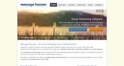 Desktop Screenshot of messagehorizon.com